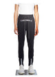 Checker Plate Track Pants - Black