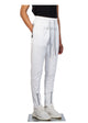 Checker Plate Track Pants - White