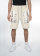 Checker Plate Short - Beige