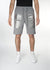 Checker Plate Short - Grey - Front - CHROMABLE
