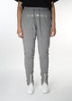 Checker Plate Track Pants - Grey